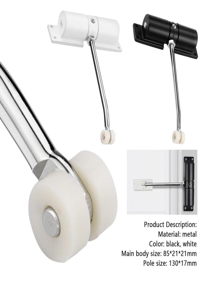 Boniry Automatic Door Closer, Adjustable Hydraulic Door Spring Closer for Interior Door, Door Closer for Home & Office, Safety Door Stopper for Room, Gate Spring (Black) - Image 3